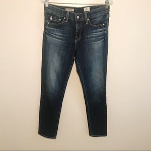 AG the Nikki crop relaxed skinny crop size 27